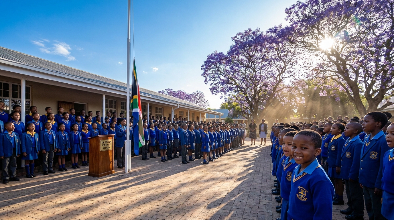Morning assembly at De Kroon