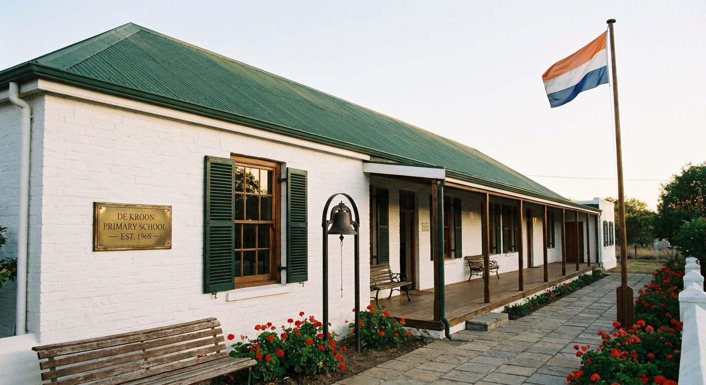 De Kroon Primary School historical view