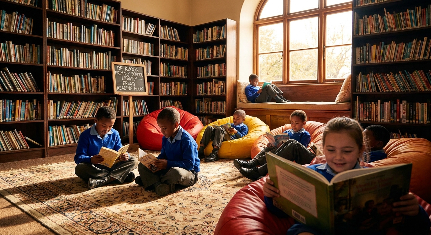 Library reading hour