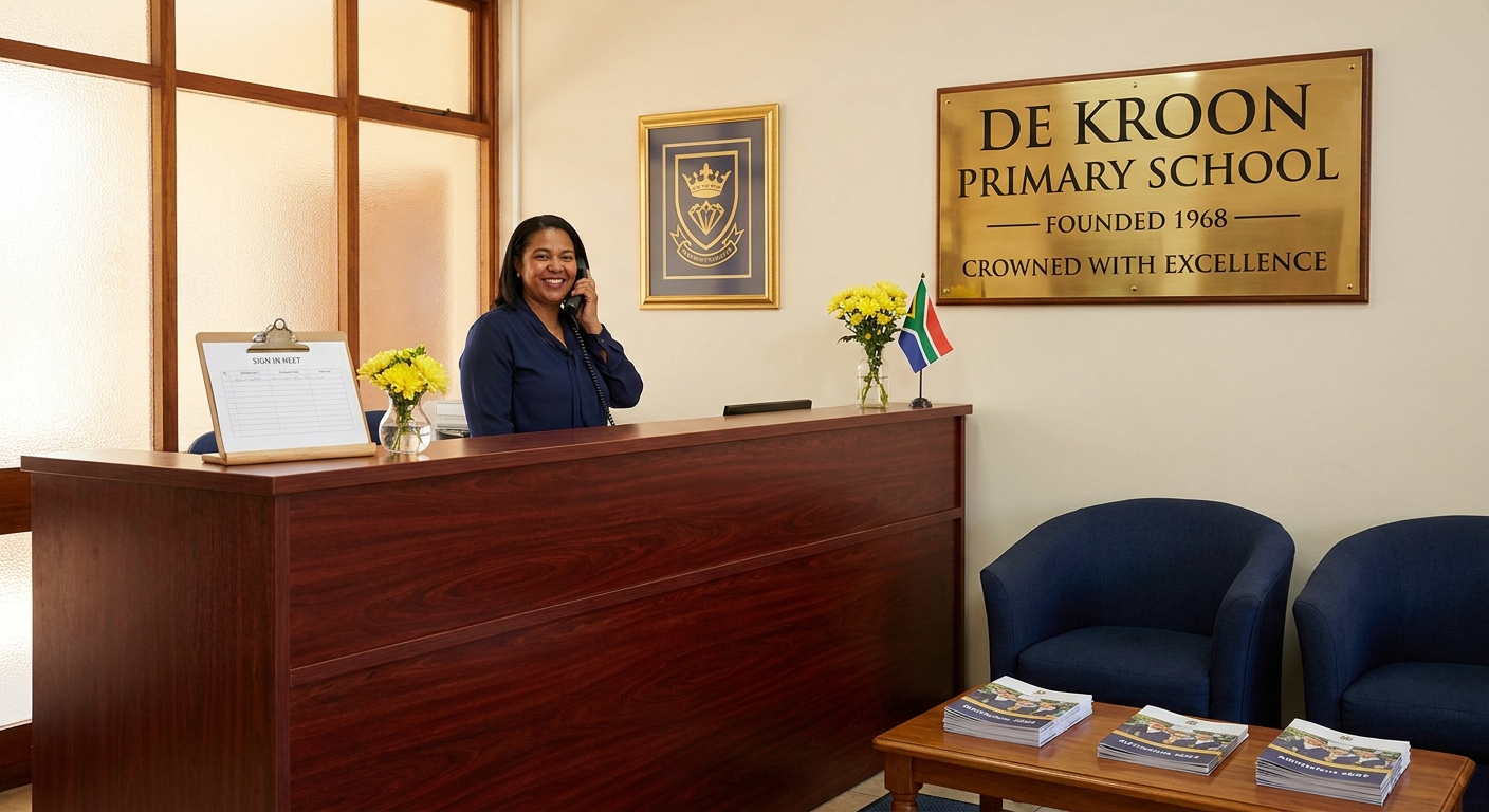 De Kroon Primary School front office
