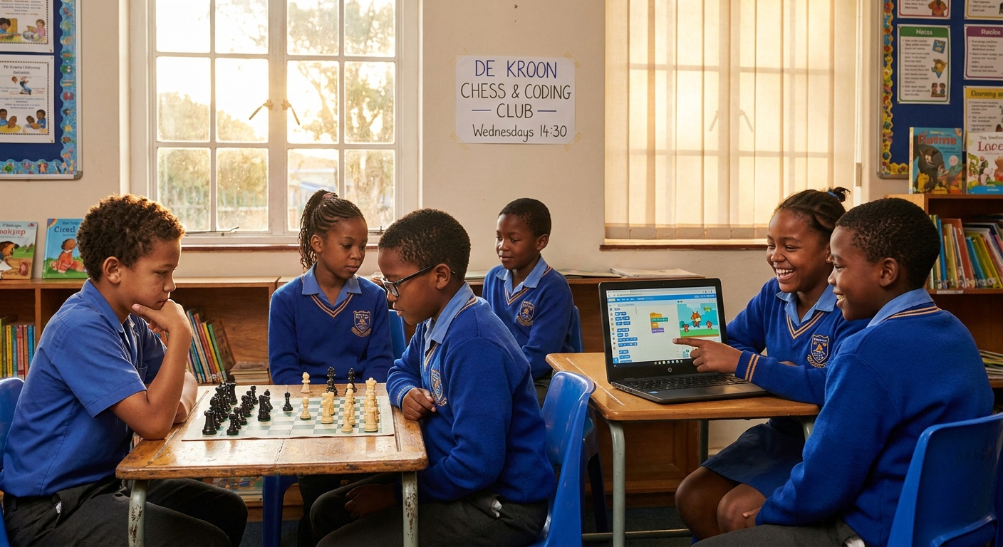 Chess and coding club after school