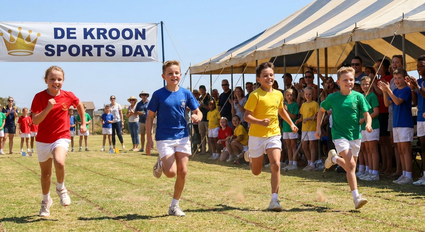 Annual sports day at De Kroon